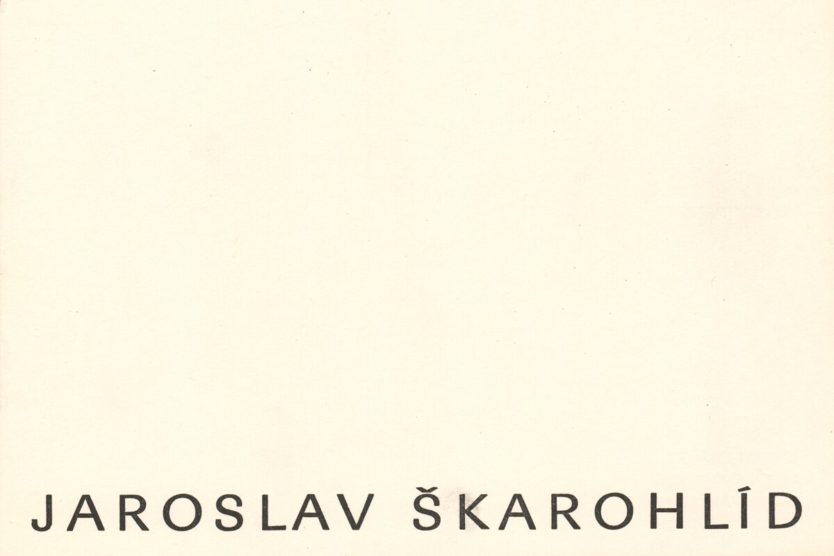 Jaroslav Škarohlíd – kresba, grafika, kombinované techniky